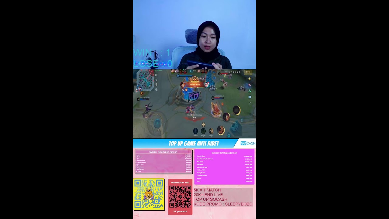 MALAM WIN STREAK YO