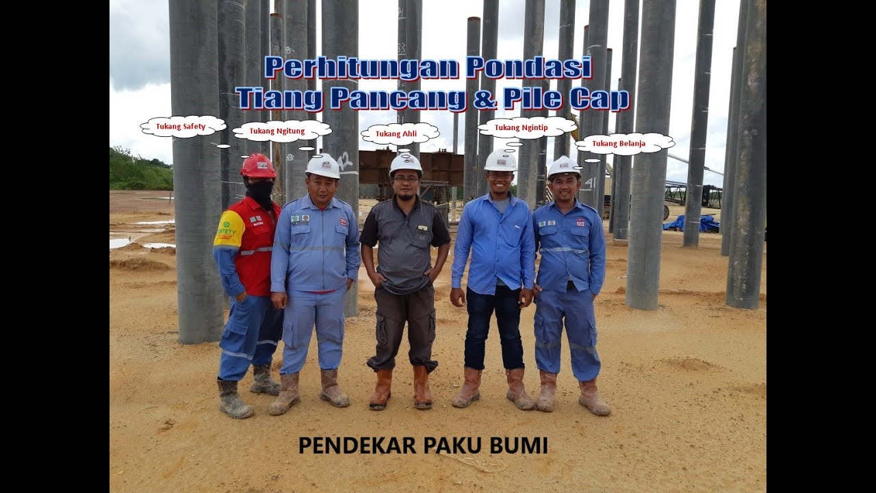 Video Perhitungan Pondasi Tiang Pancang & Pile Cap @asmuithoq3594