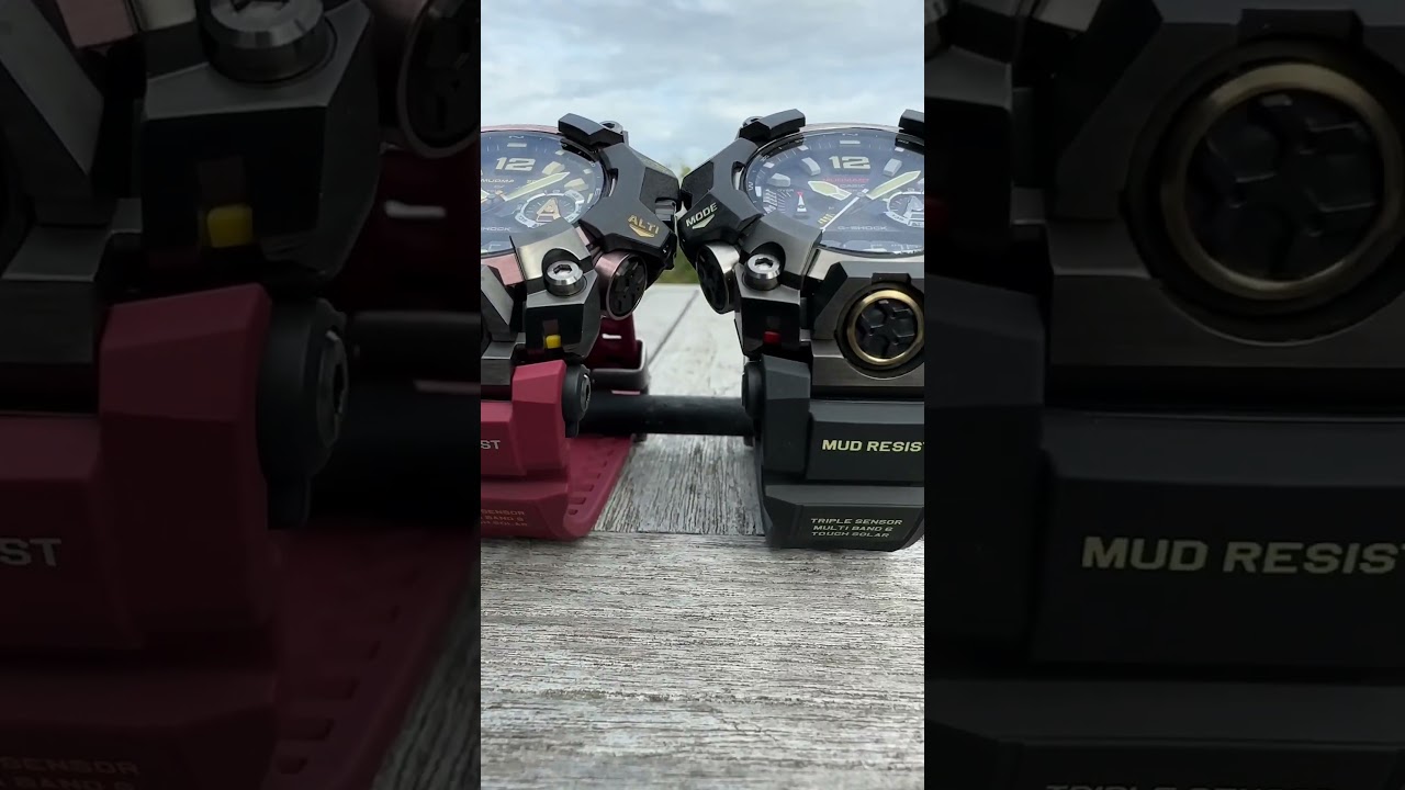 3x New Mudmaster GWG-B1000 #gshock #casio #mudmaster