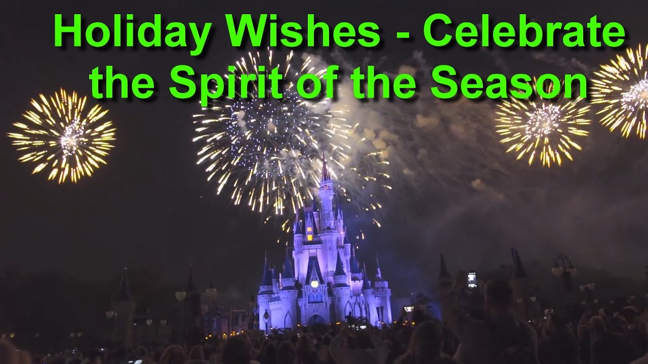 Holiday Wishes - Celebrate the Spirit of the Season, Mickey's Very Merry Christmas Party 2016