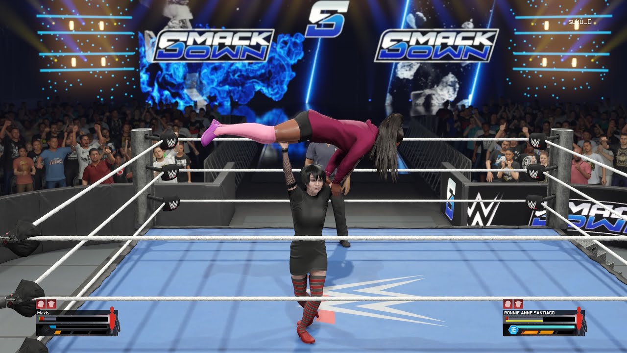 Mavis Dracula Vs Ronnie Anne WWE 2K25