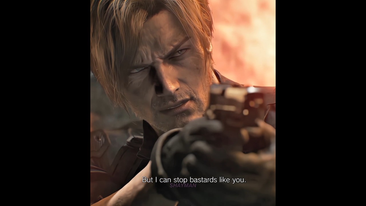 Leon Kennedy 🔥🔥 #leonskennedy #residentevilrequiem #shorts #alightmotion