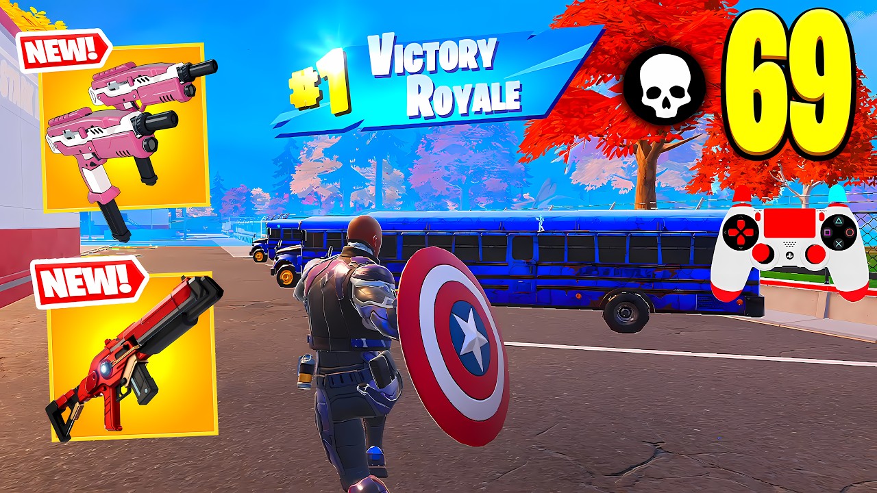 New Fortnite MARVEL Blitz Gameplay | SOLO VS SQUADS