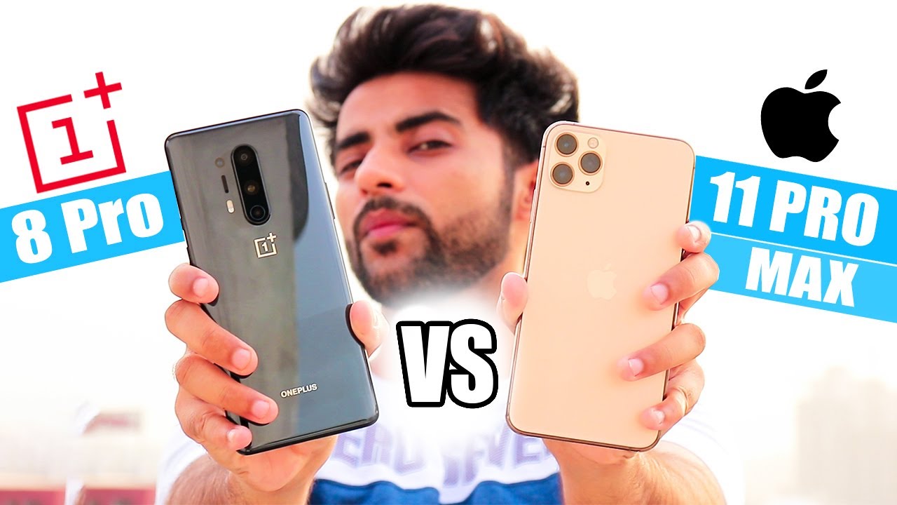 OnePlus 8 Pro Vs iPhone 11 pro max - Full Comparison !!