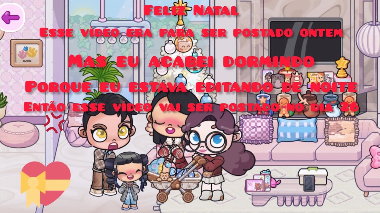 Feliz Natal para todos nós 😍😍💖 eu tive que gostar desse vídeo hoje me desculpe