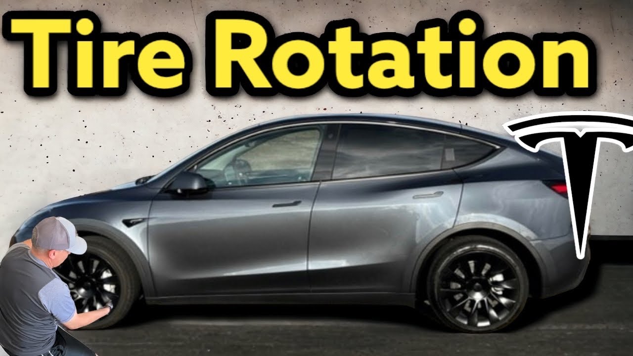 Tesla Model Y Tire Rotation | I Forgot To Do This! Are My Tires Too Worn?