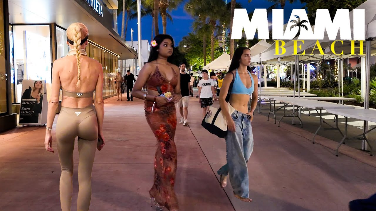 Miami Beach Nights ✨ Lincoln Road Comes Alive