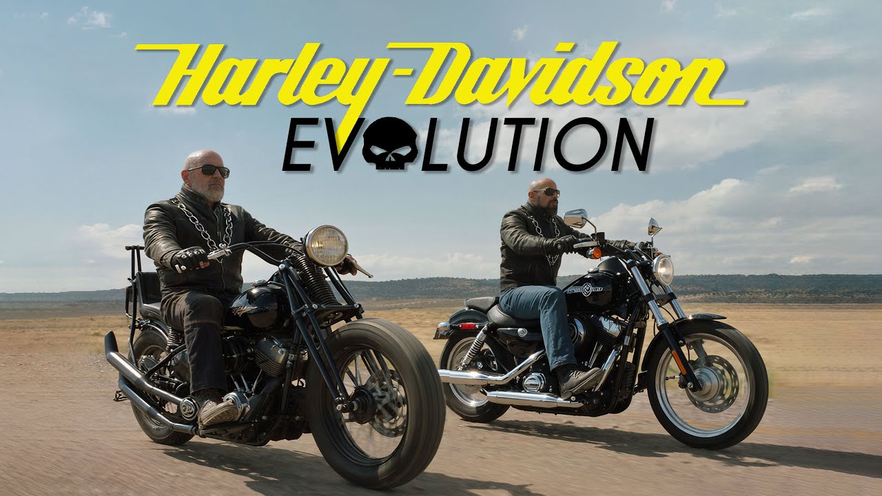 Harley-Davidson Эволюция 1903-2034 | Звук, мощь и наследие двух колёс