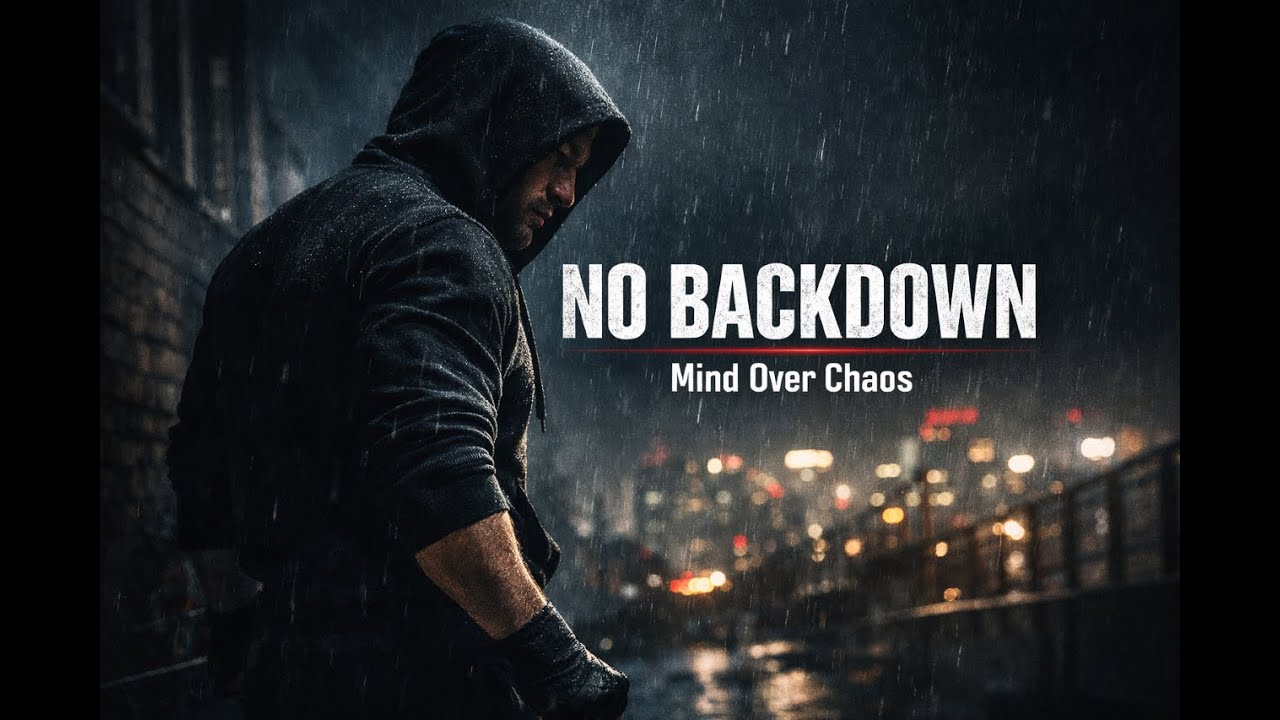 NO BACKDOWN &ndash; Aggressive Motivational Rap | Gym Discipline Music | Mind Over Chaos