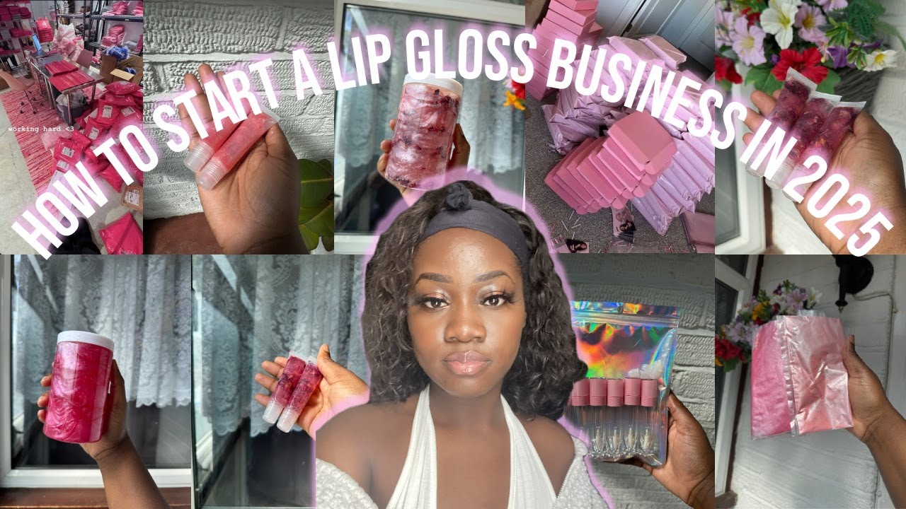 HOW TO START A LIP GLOSS BUSINESS IN 2025!