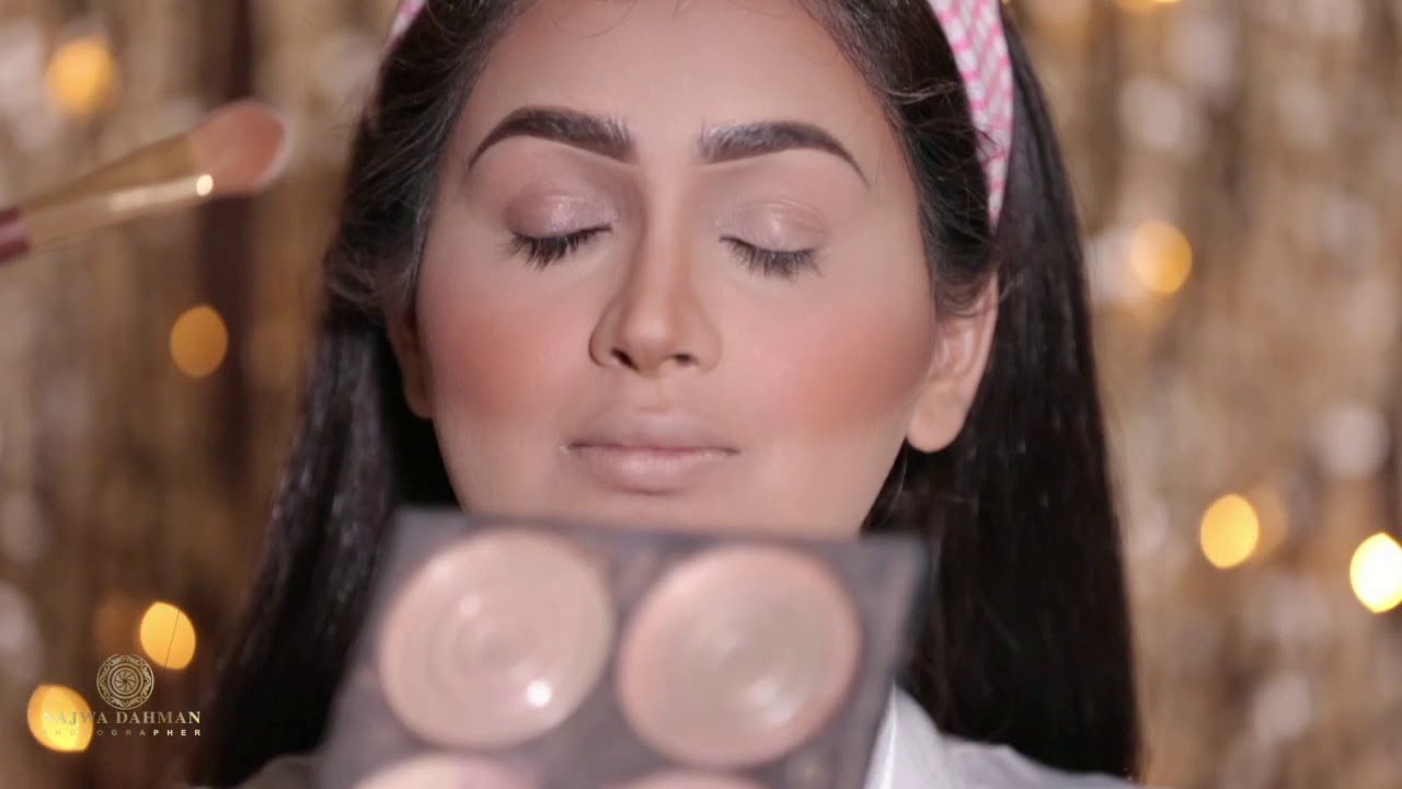 لوك عروسه بميكب نادين نجيم مع الارتست سلمى صولان