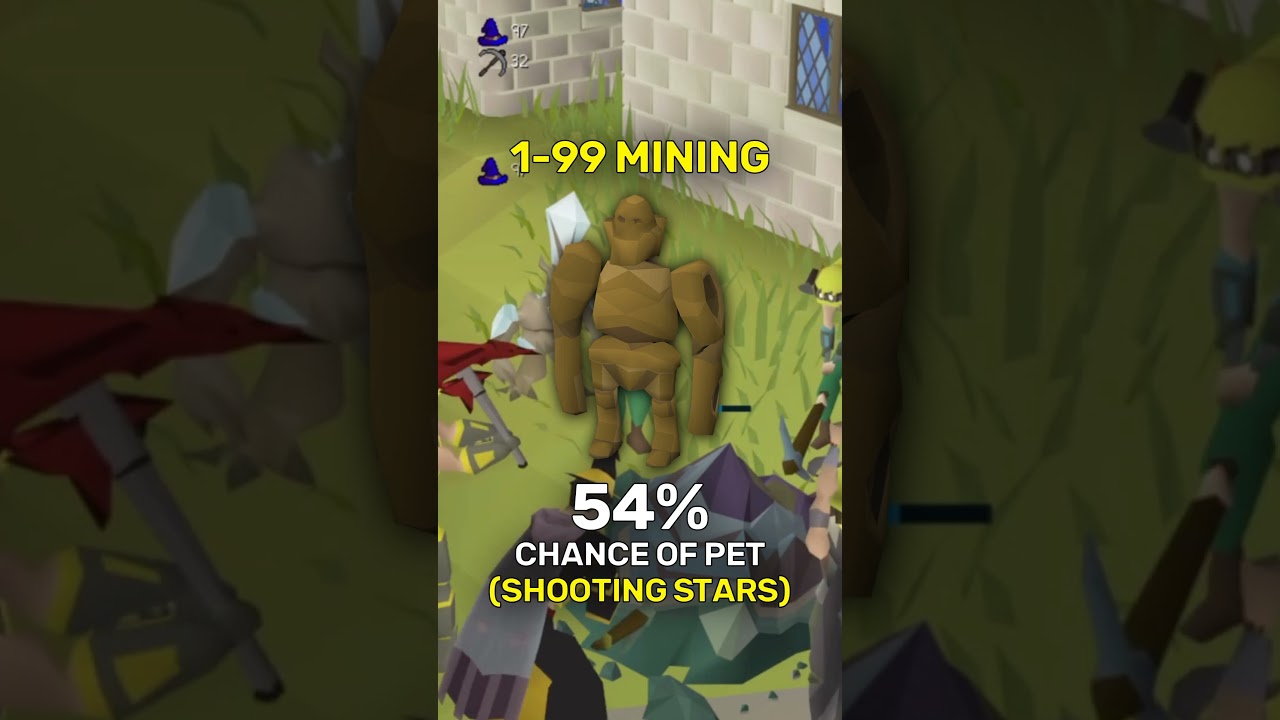 99 Mining Pet Chance #OSRS