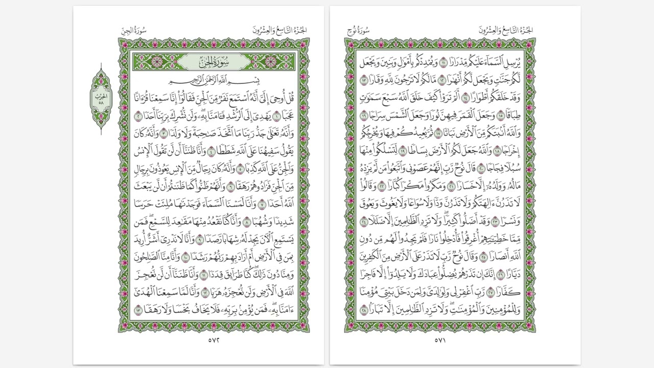 سورة الجن … آية ١٣-٢٢