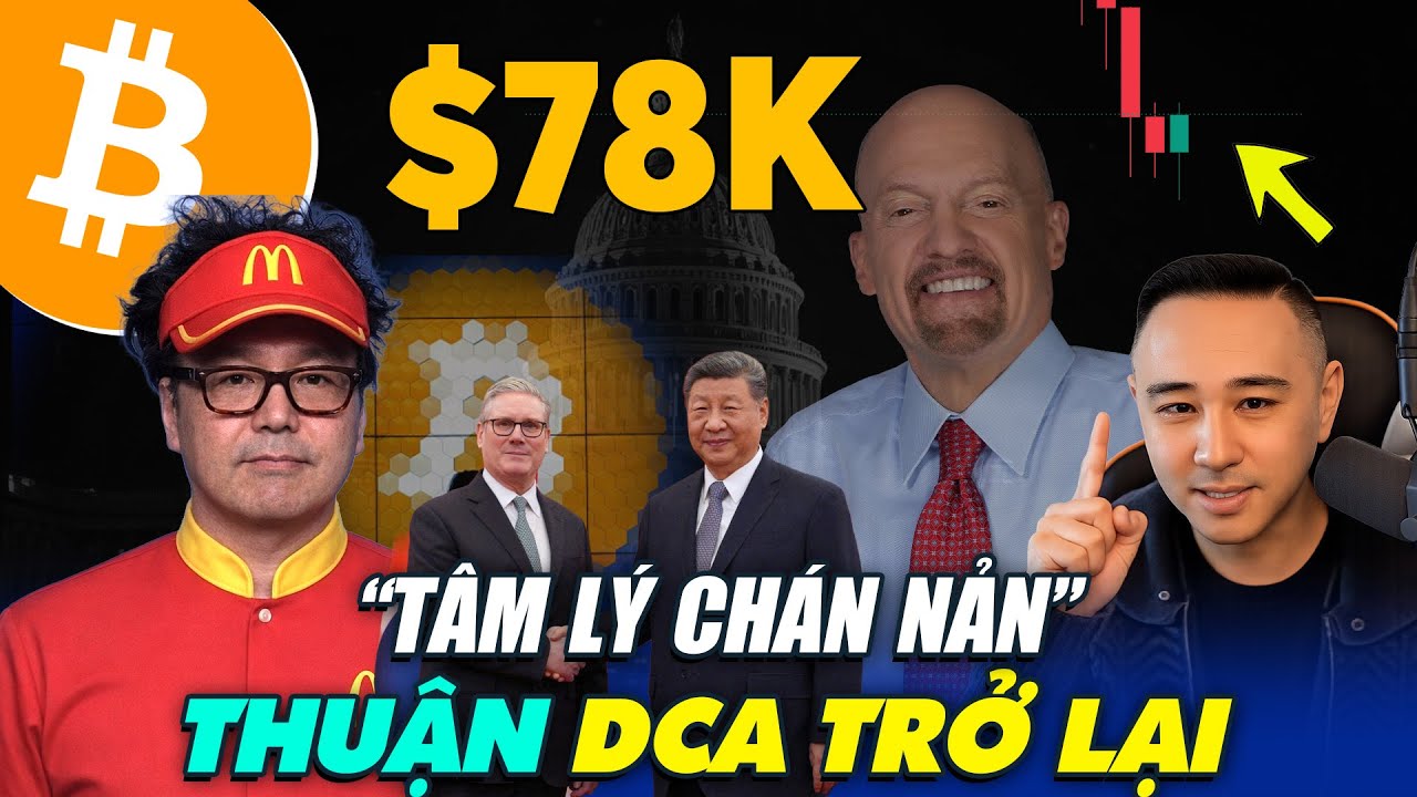 2385 – BTC ỔN ĐỊNH LẠI SAU KHI TƠI TẢ CUỐI TUẦN, BÁN THÁO TÀI SẢN TOÀN CẦU DỊU LẠI | DCA TRỞ LẠI