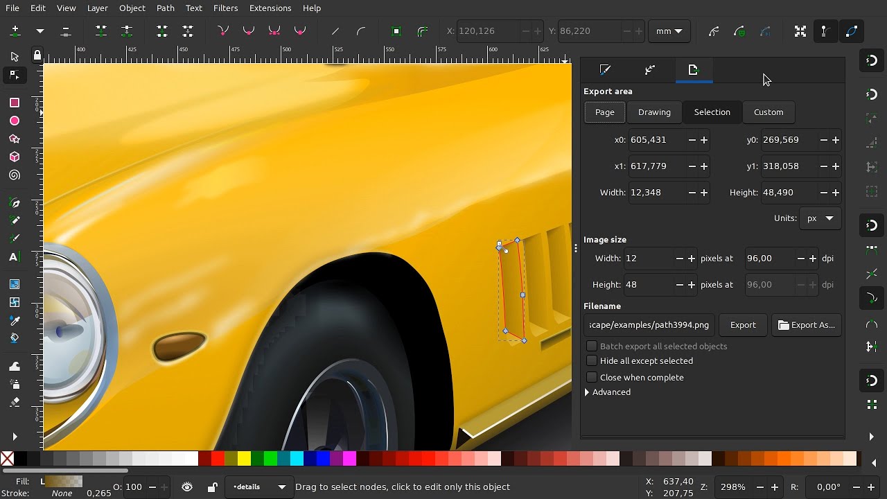 New in Inkscape 1.1: new way to dock windows