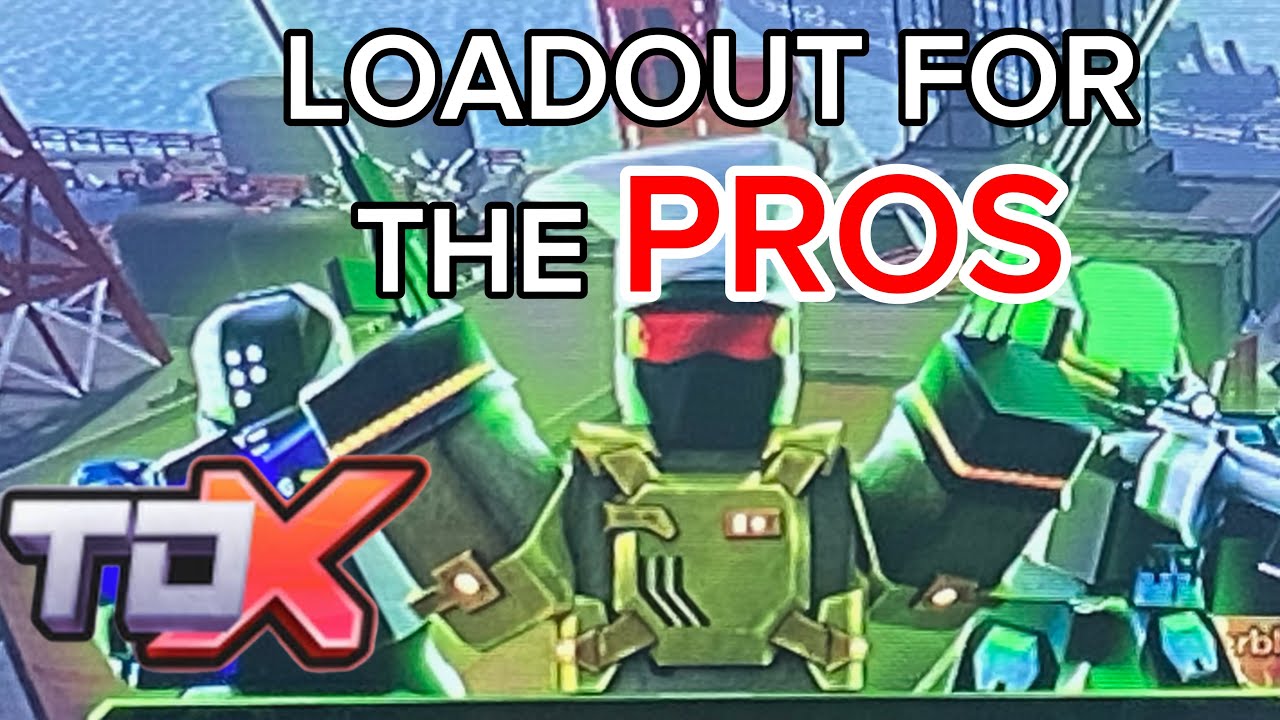 Tutorial on making loadouts if you’re a PRO | TDX