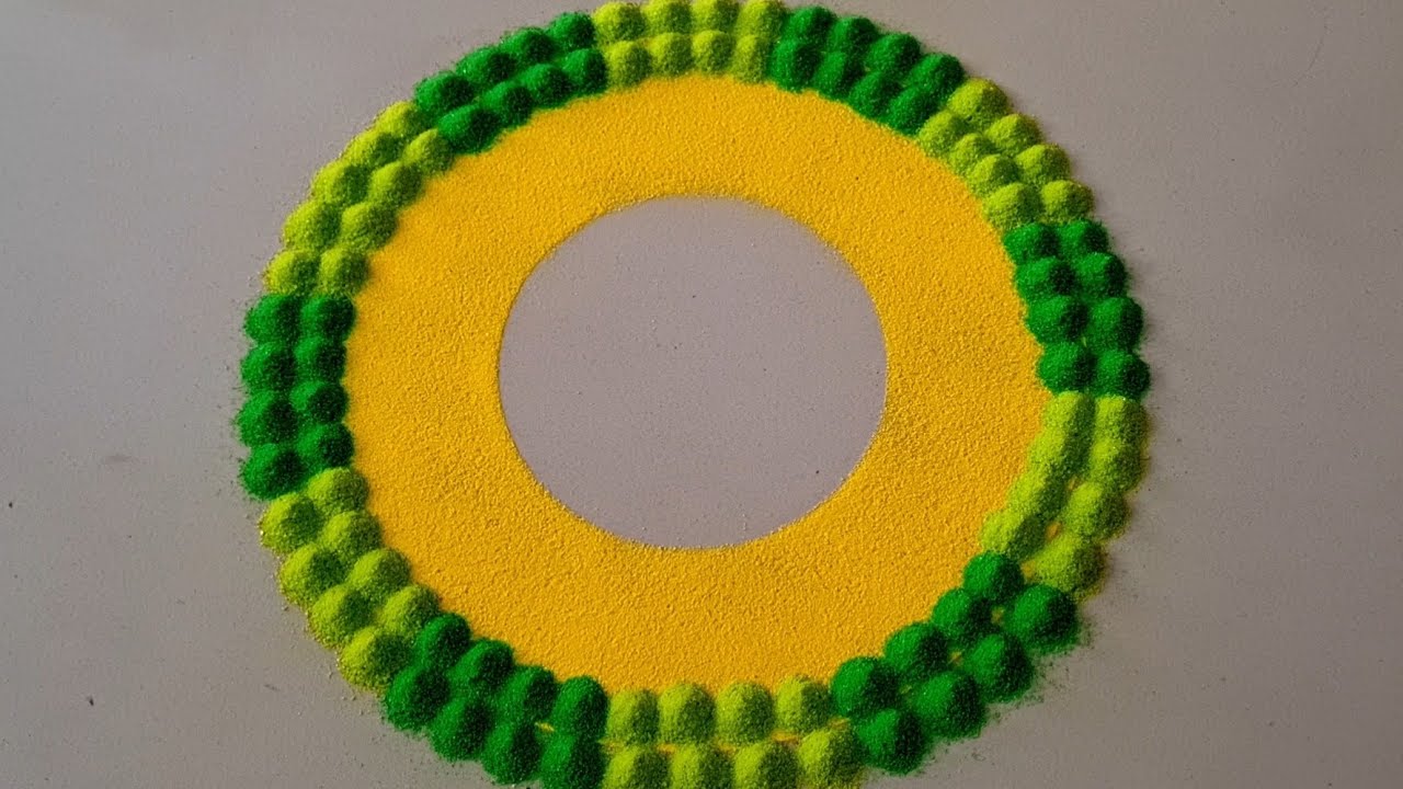 Simple Big Rangolis For Festival / Relaxing Satisfying Rangolis by Aarti | Top Rangolis/ rangoli