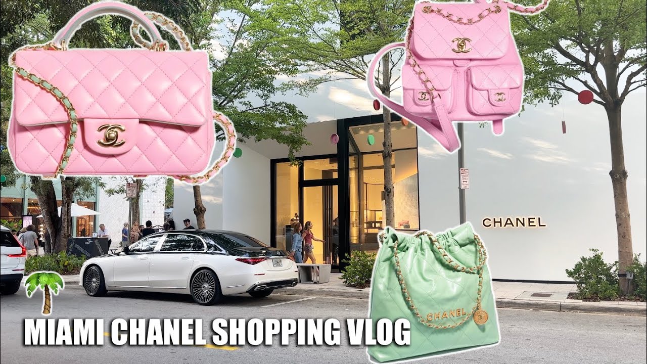 Miami CHANEL LUXURY SHOPPING VLOG Design District (Full Store Tour)