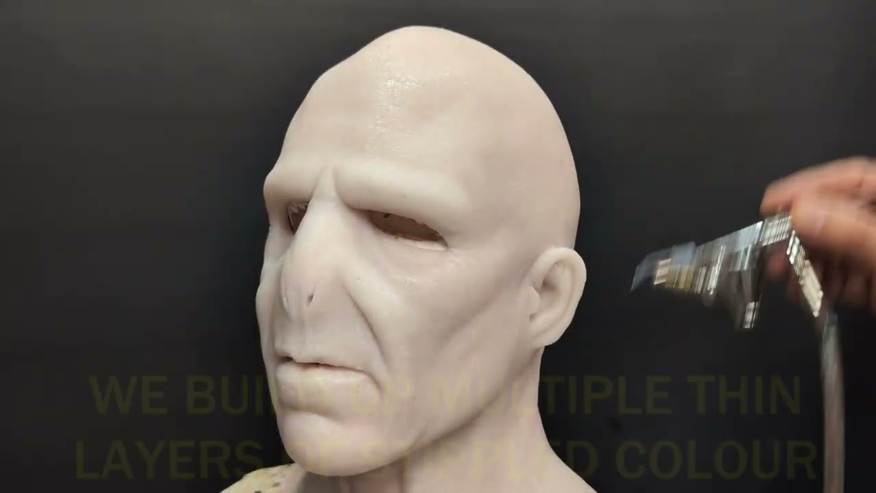How we made our Dark Lord silicone mask