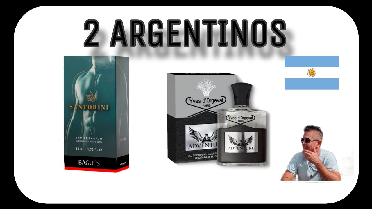 Reseñas de los PERFUMES Yves d'orgeval ADVENTURE y Bagues SANTORINI