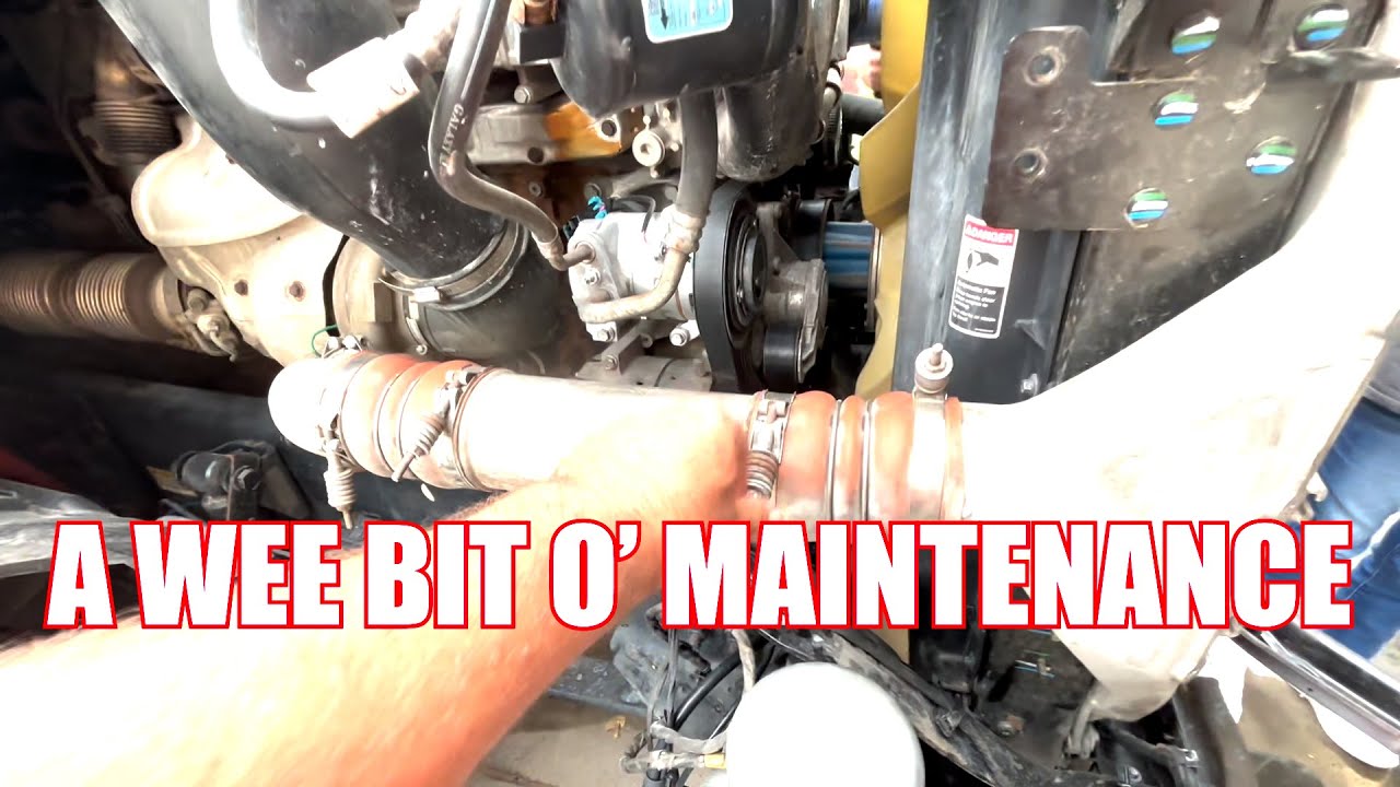 Wee Bit O' Maintenance - And a Trip to Montana