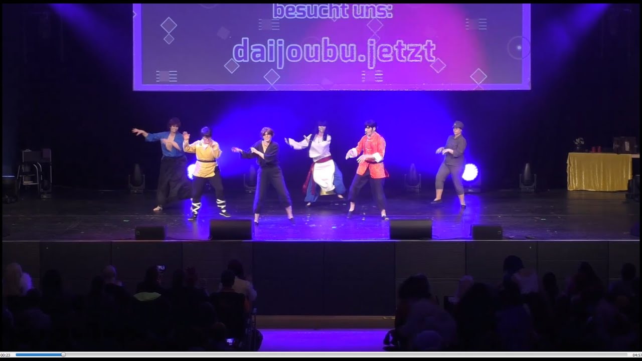[Connichi 2022] Daijoubu Ranma 1/2 Zugabe - Gehirnwäsche-Boyband