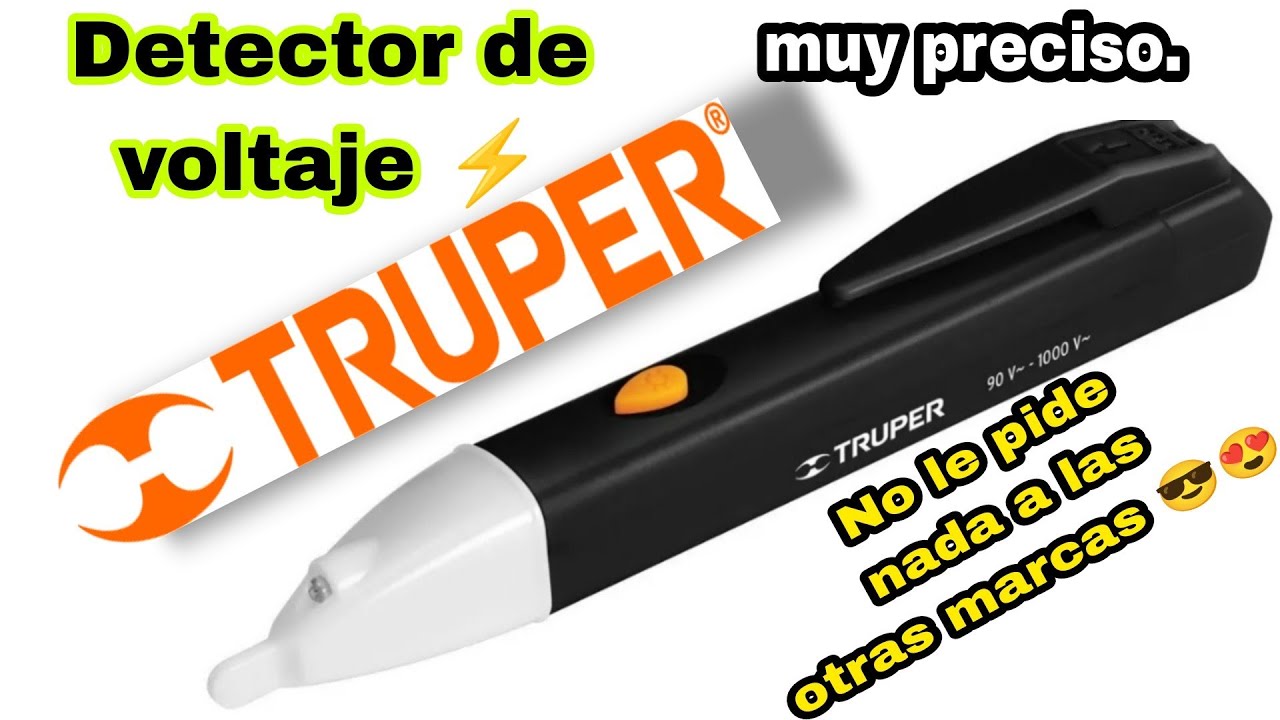 Detector de voltaje TRUPER. #parati #viral#tools  #trabajo #truper #electronic #electric #electrical