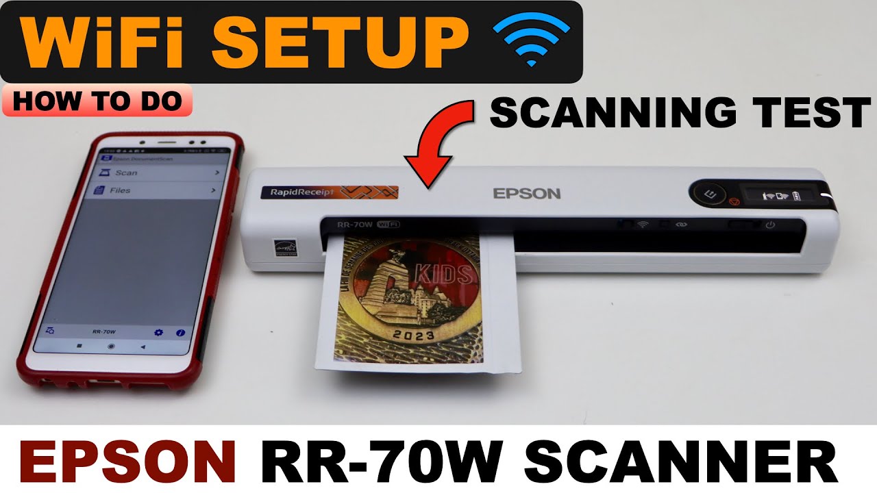 Epson RR-70w WiFi Setup, Scanning Photos, Setup With Android Phone, Review !