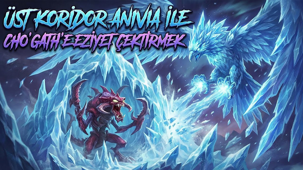 Anivia ile Cho Gath'e Eziyet Çektirmek! #leagueoflegends Anivia Üst Koridor Build & Gameplay