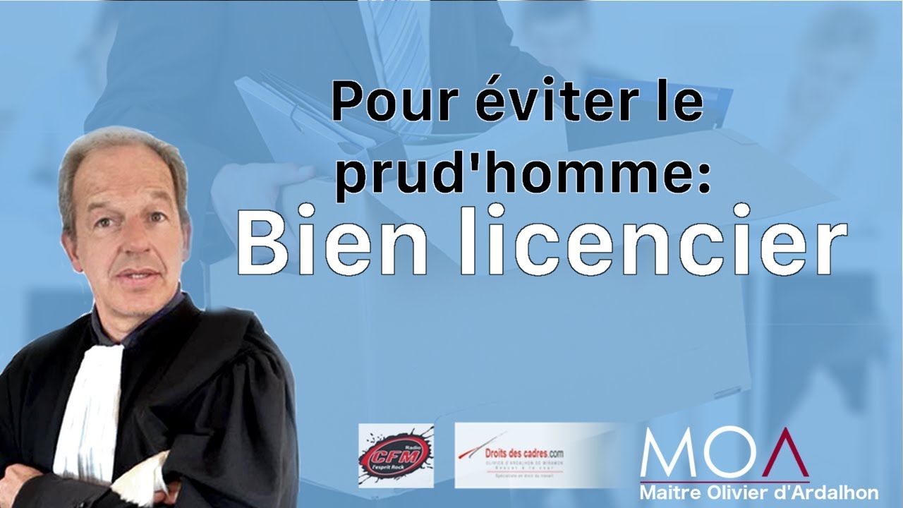 Comment bien licencier
