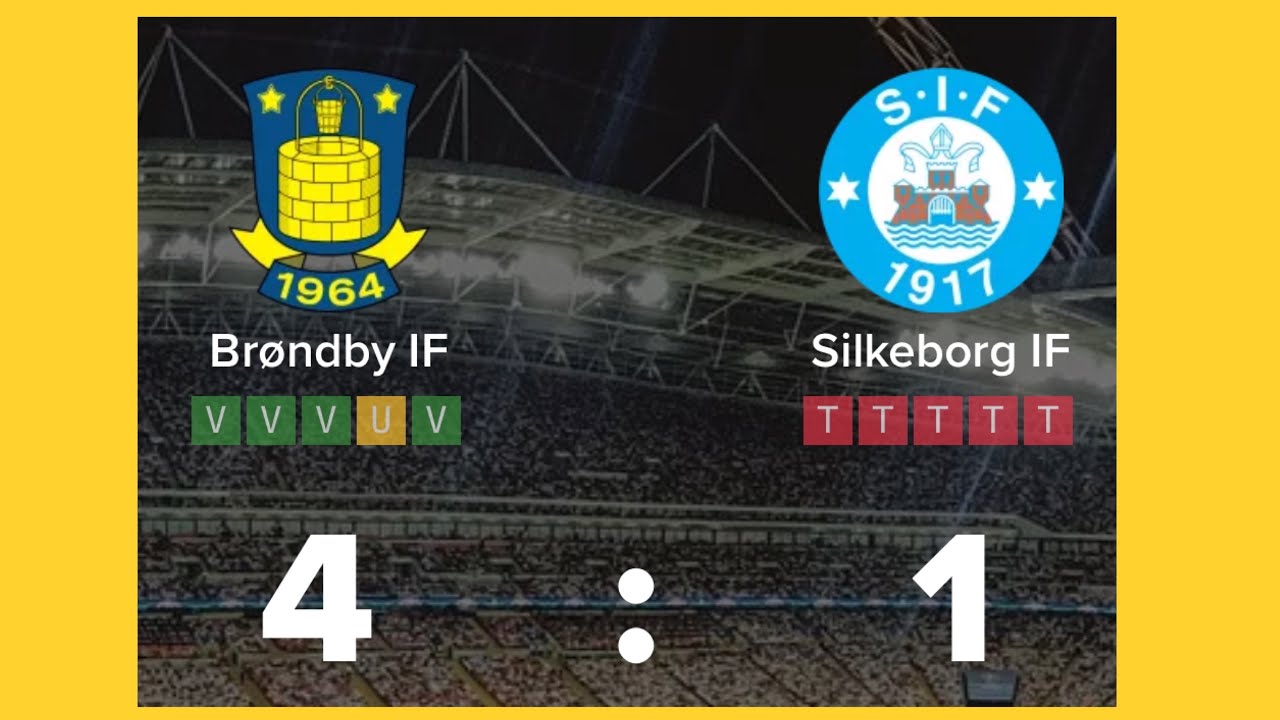 Brøndby IF vs Silkeborg IF 4-1