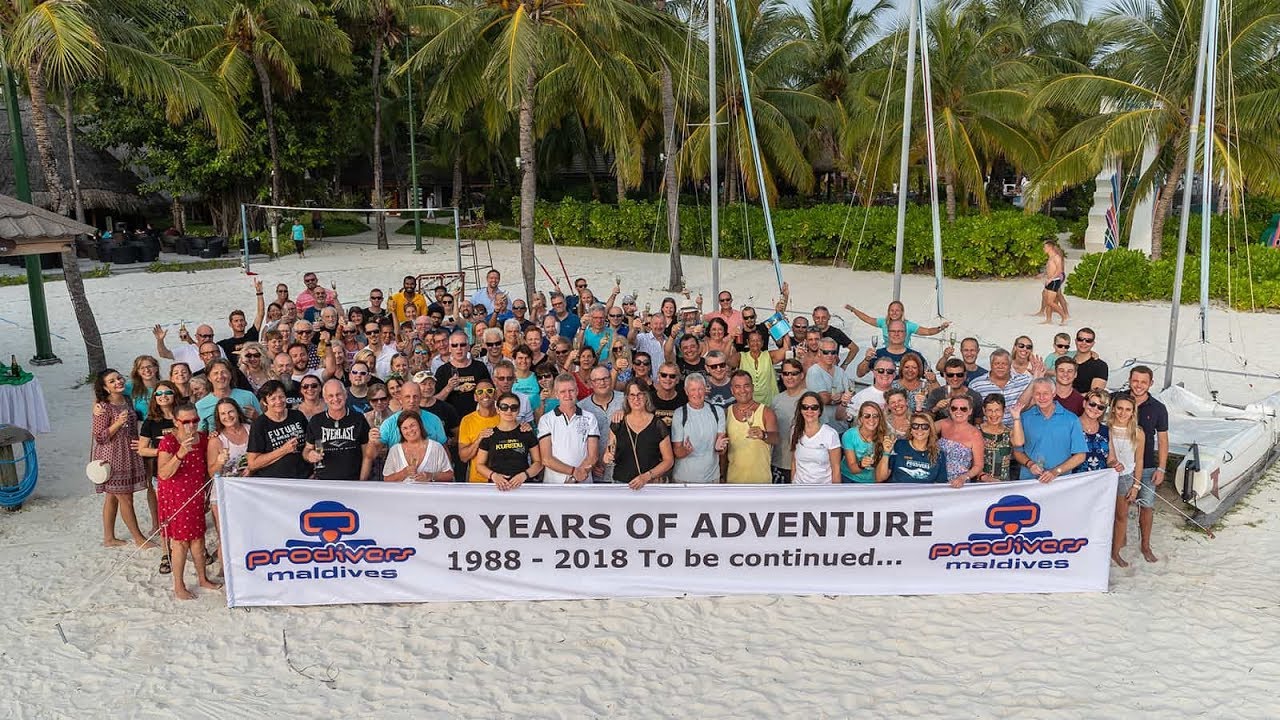 Celebrating 30 years of underwater adventures in the Maldives