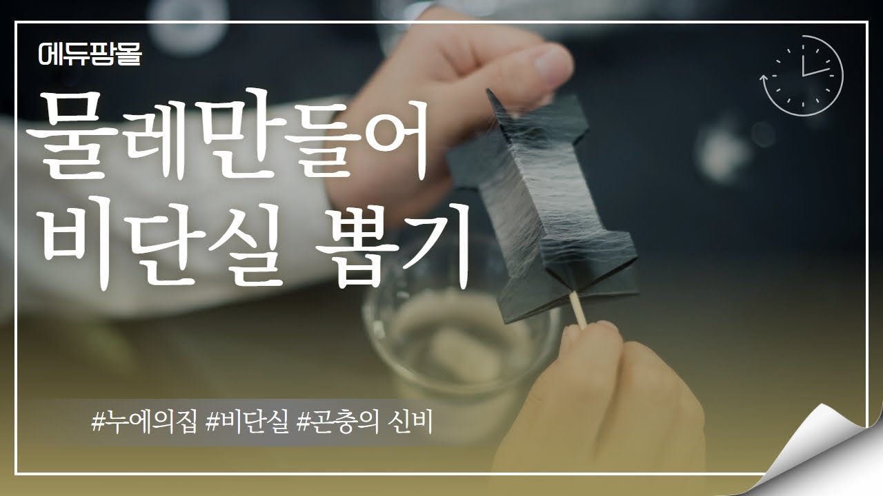 (에듀팜몰) 물레 만들어 비단실 뽑기 - 교육 동영상