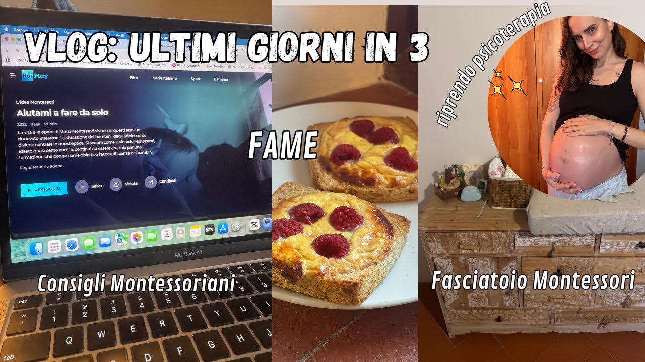 Ultimi giorni in 3 e in gravidanza! | Vlog delle mie giornate in preparazione all'arrivo di baby2
