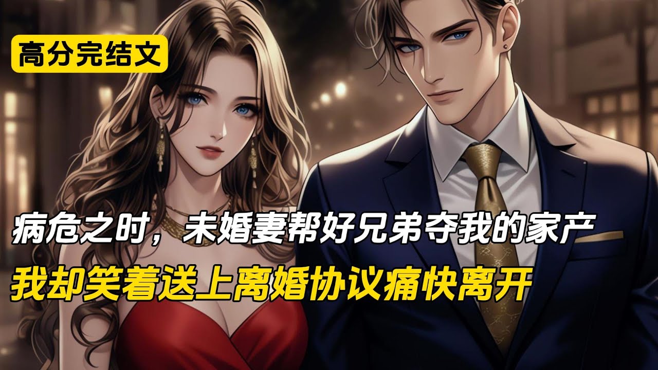 病危之时，未婚妻帮好兄弟夺我的家产，我却笑着送上离婚协议痛快离开#完结文 #小说 #二次元#柳如烟#复仇