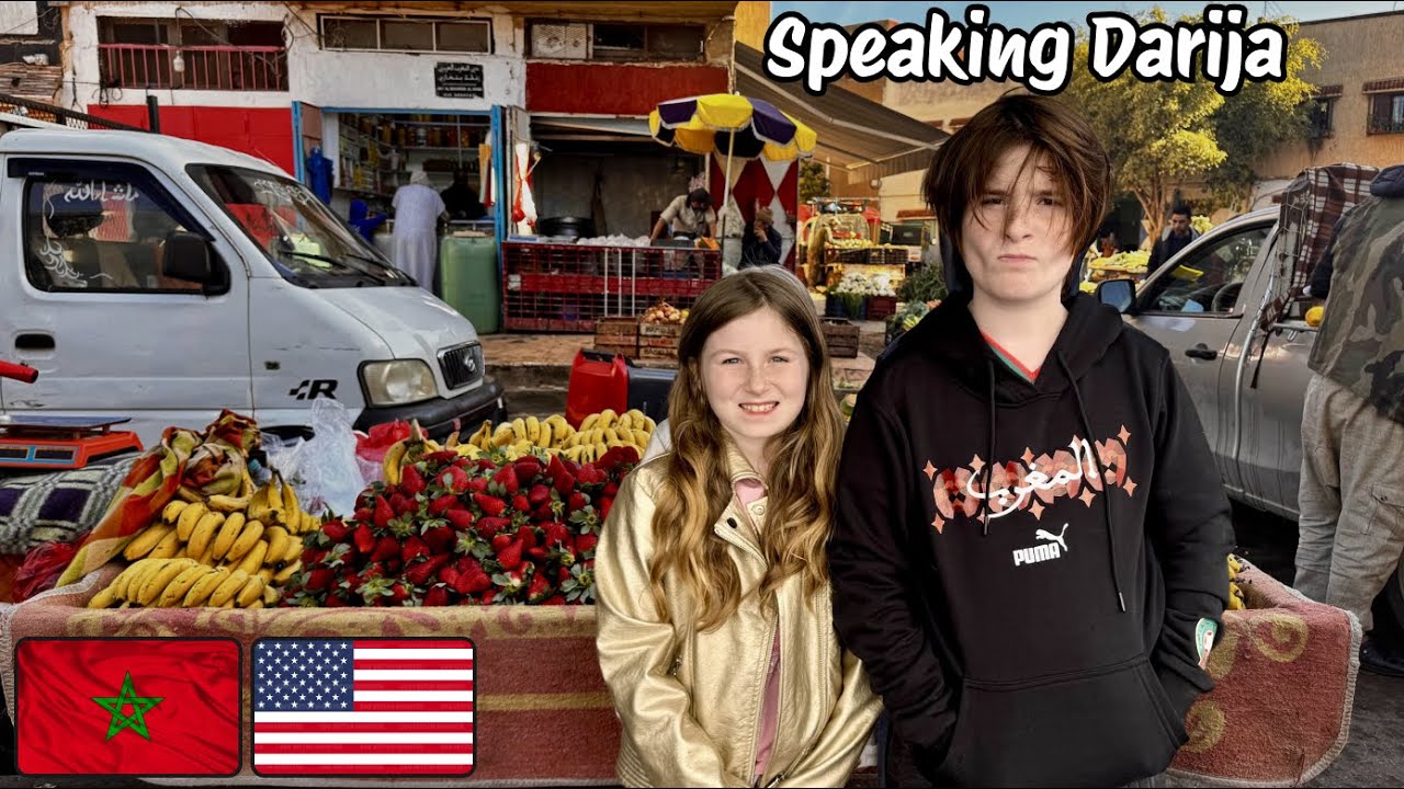 American Kids Street Shopping in Morocco 🇲🇦