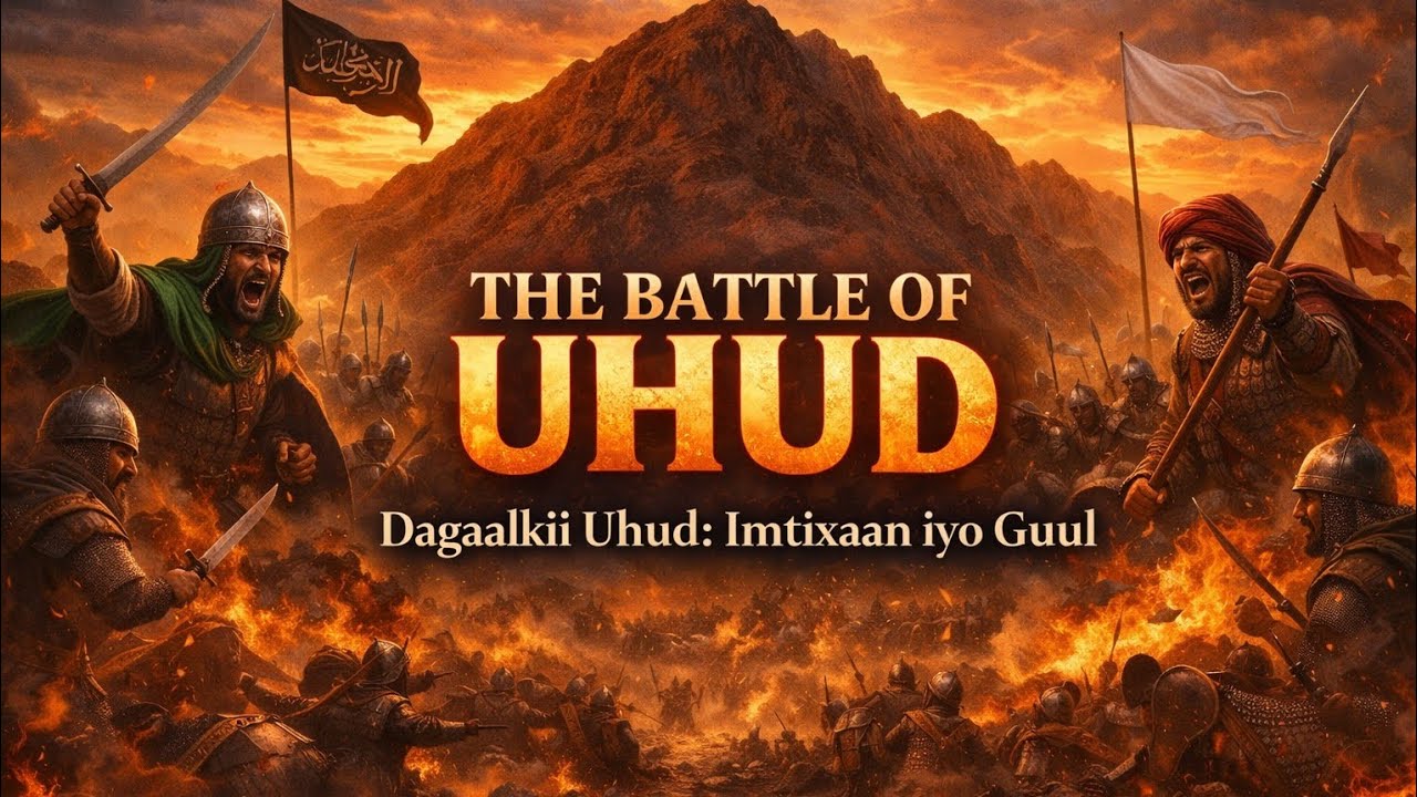 Dagaalkii Uhud QAYBTA 1AAD Imtixaan adag iyo casharro waaweyn 