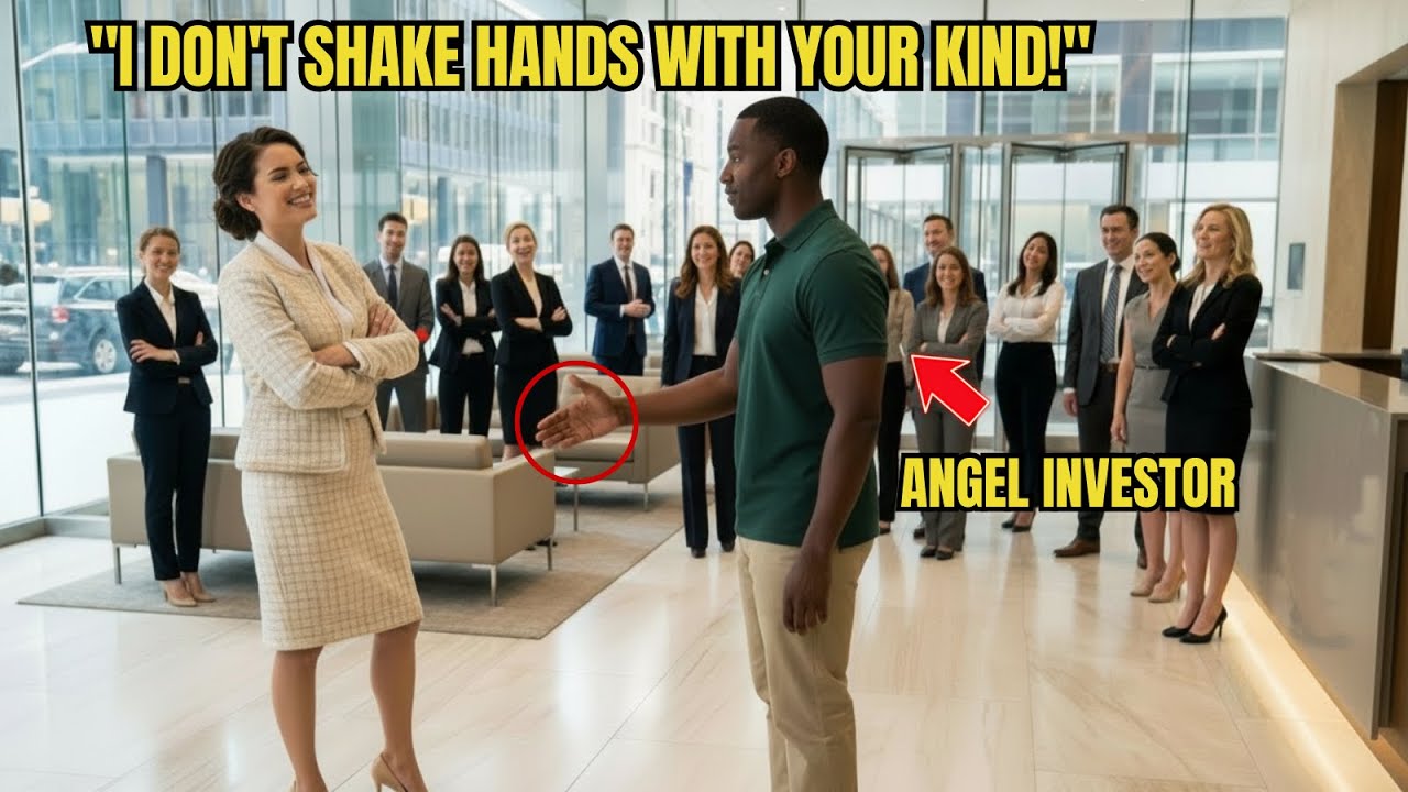 White CEO Refused to Shake Black Investor’s Hand — 24 Hours Later, She Was Begging