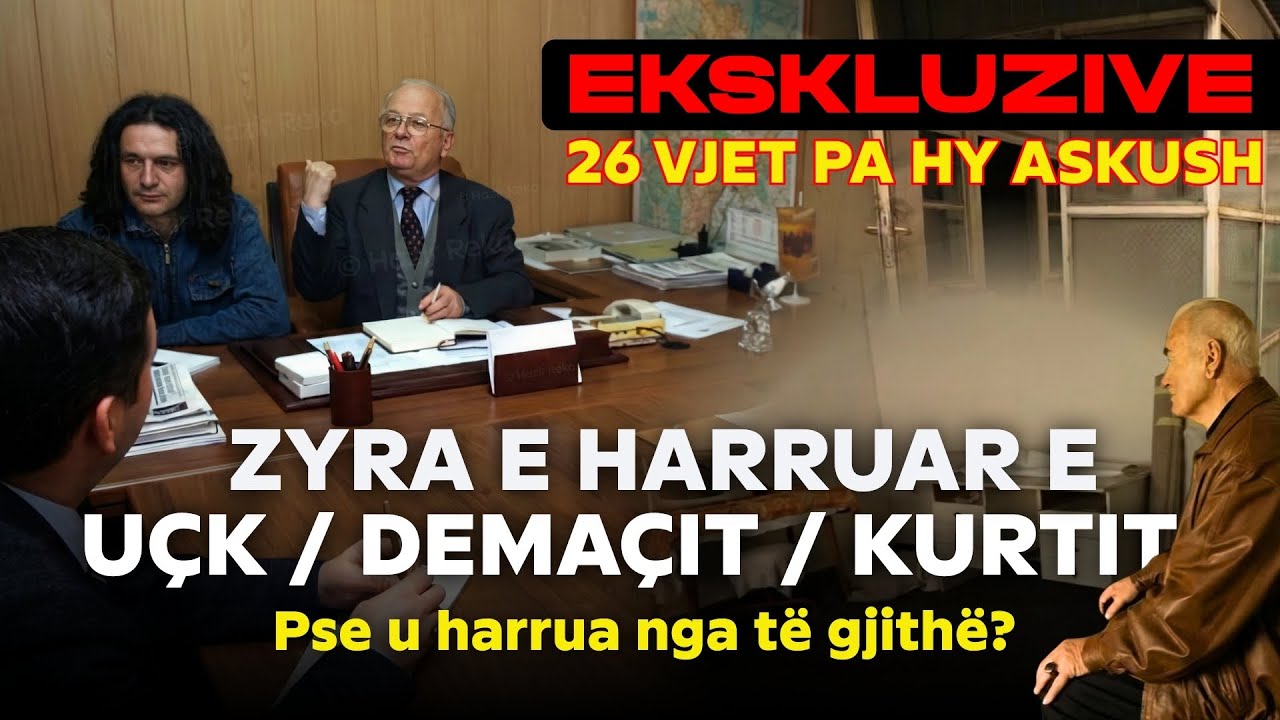 EKSKLUZIVE: Brenda zyrës së UÇK, DEMAÇIT e KURTIT n'PRISHTINË pas 26 vitesh/Pse u HARRUA nga gjithë?