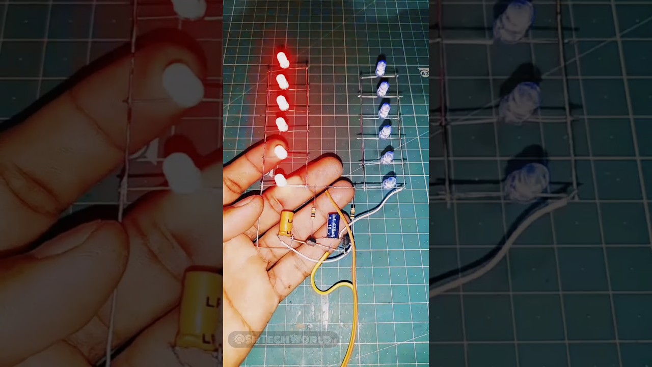How to make Police Strobe Light