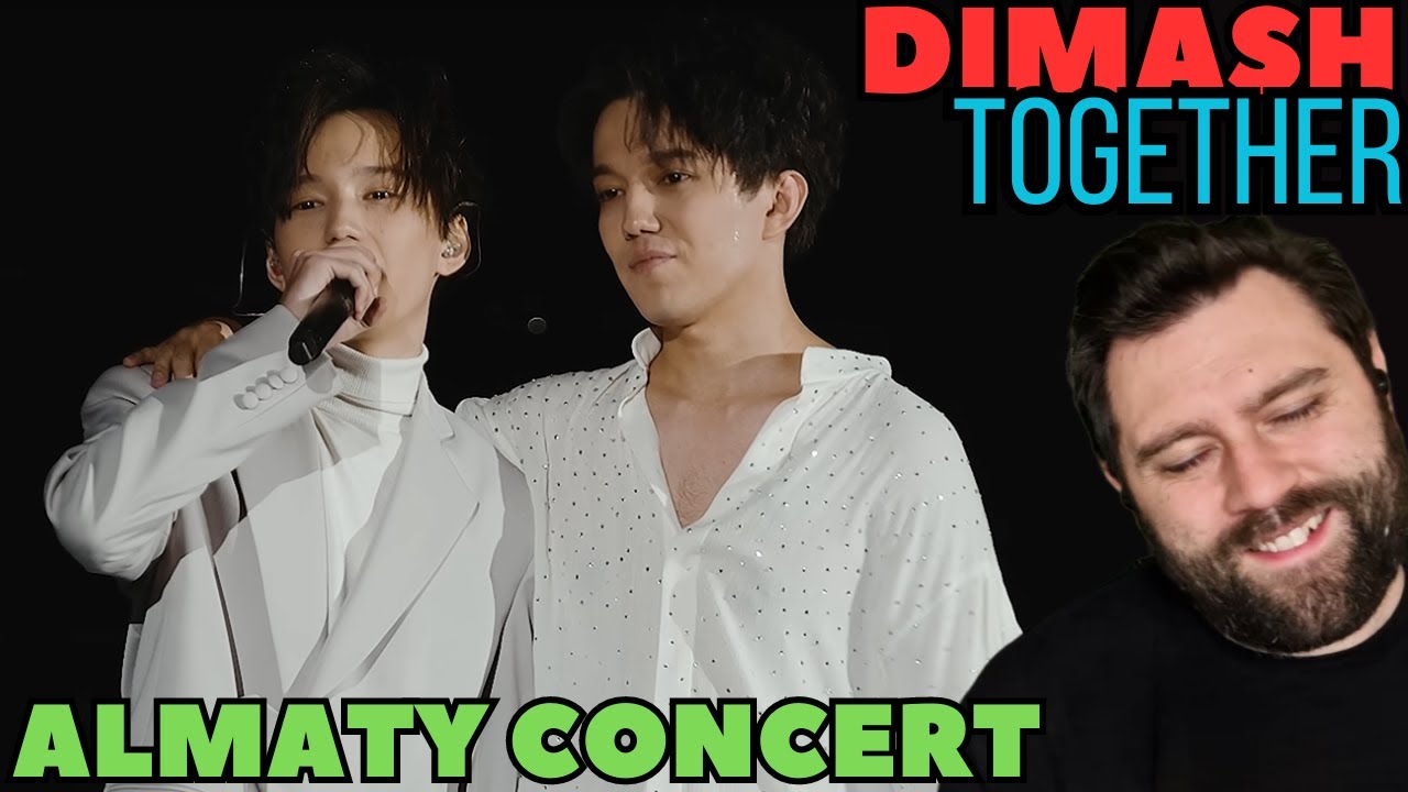 Together - Dimash | Almaty Concert REACTION