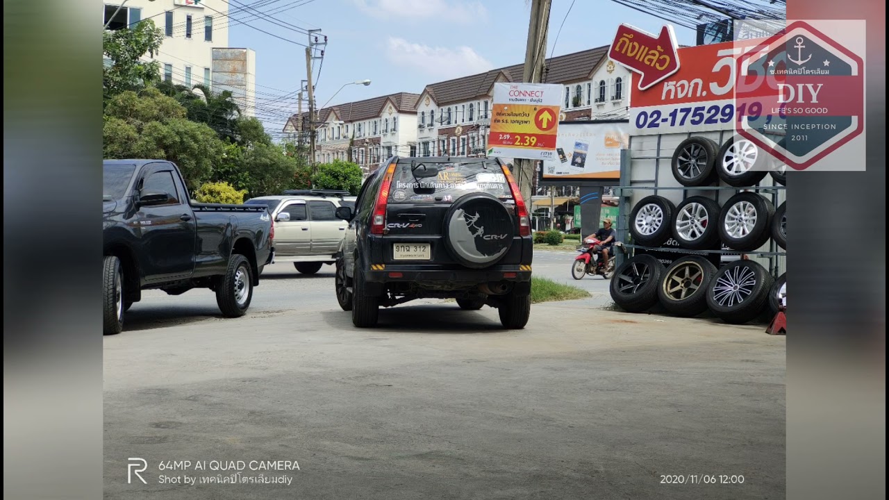 เทคนิค,ยกสูงแบบรองหัวโช้ค เป็นยังไง มาชมครับ รวมภาพเผื่อเป็นแนวทาง ยกสูง 4x4 4wd offroad crv g2