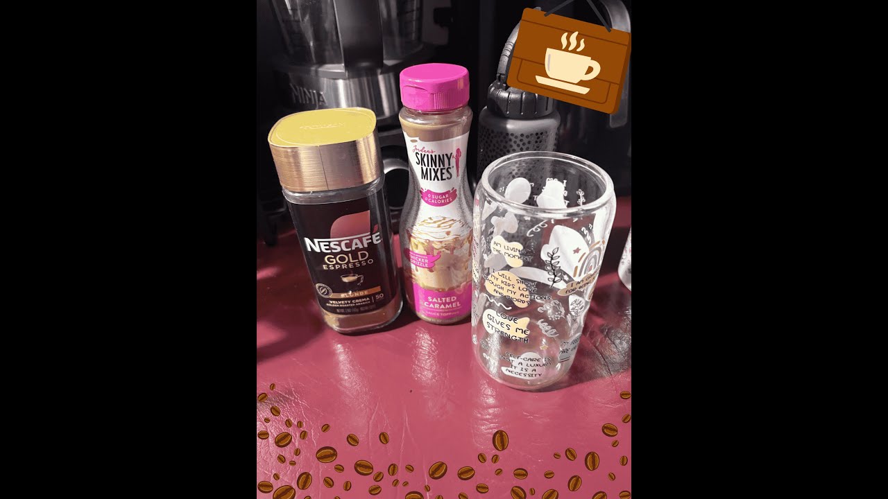 My Go-To Low Sugar Coffee Recipe ☕ | I Make Low Sugar Iced Coffee at Home Using THESE Products