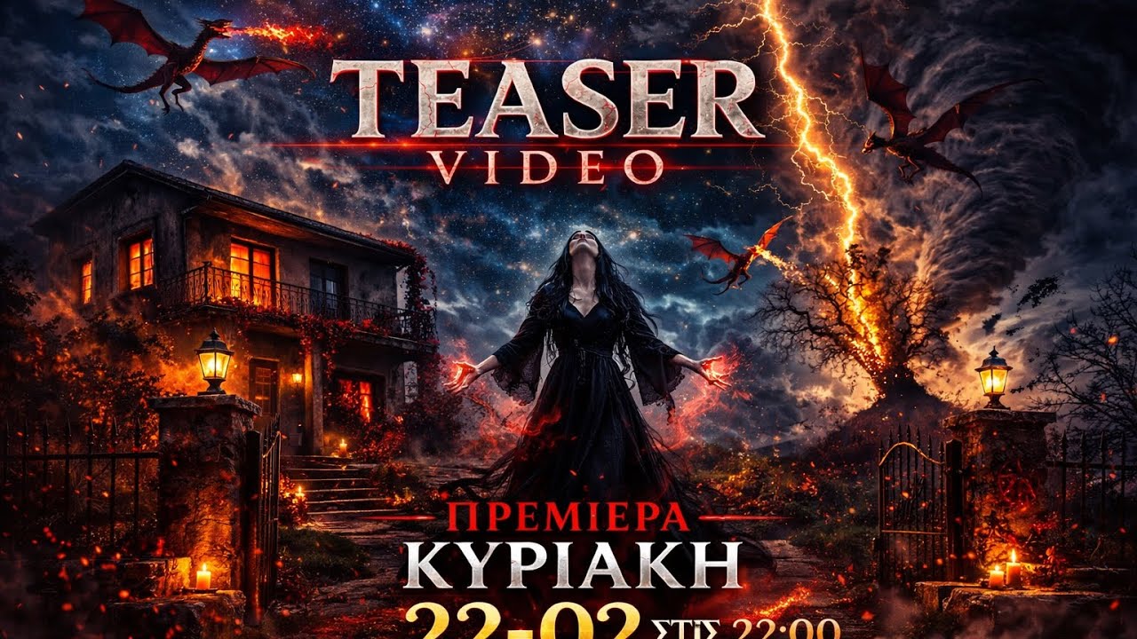 TEASER VIDEO -ΠΡΕΜΙΕΡΑ ΚΥΡΙΑΚΗ 22/02 -22:00 