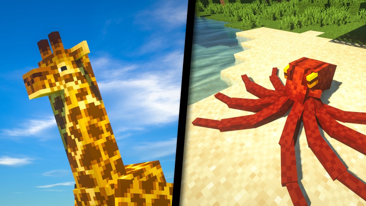 3 NAJLEPSZE MODY na ZWIERZĘTA do Minecraft 1.19.2
