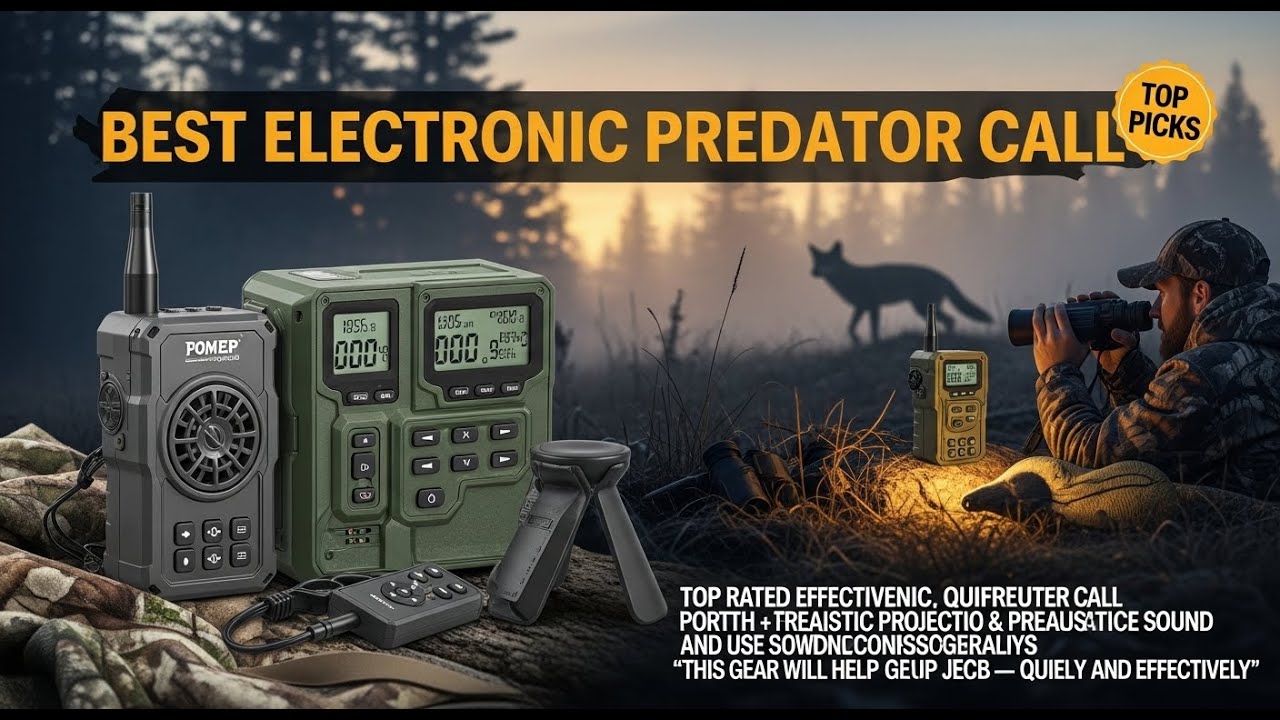 TOP 5  Best Electronic Predator Call 2026 |Electronic Predator Calls That Actually Work