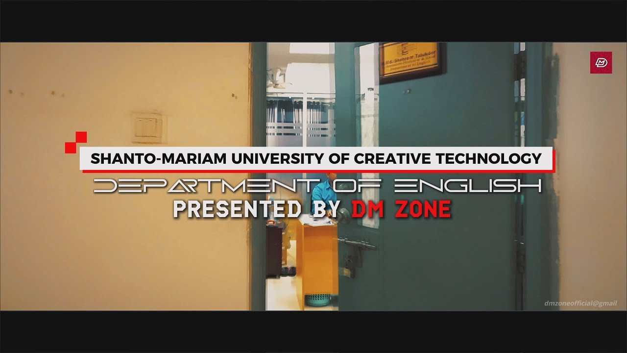 Department of English - Shanto Mariam University of Creative Technology