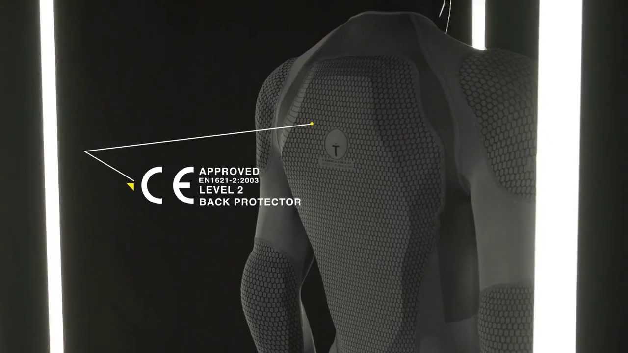 Forcefield Body Armour Pro Shirt Visual Description - GhostBikes