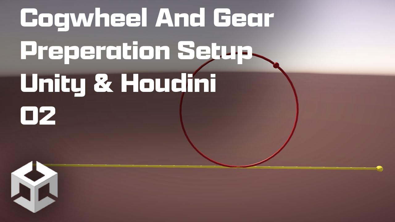Cogwheel And Gear Preperation Setup Unity & Houdini 02