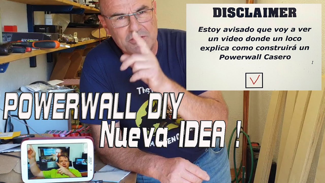 Powerwall DIY Casero 18650 - Nuevo diseño revolucionario con mantenimiento en caliente